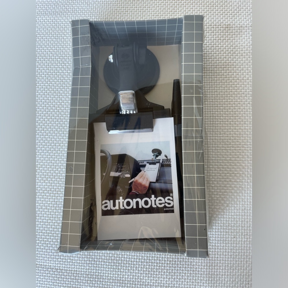 Automotive Autonotes Notepad Holder New